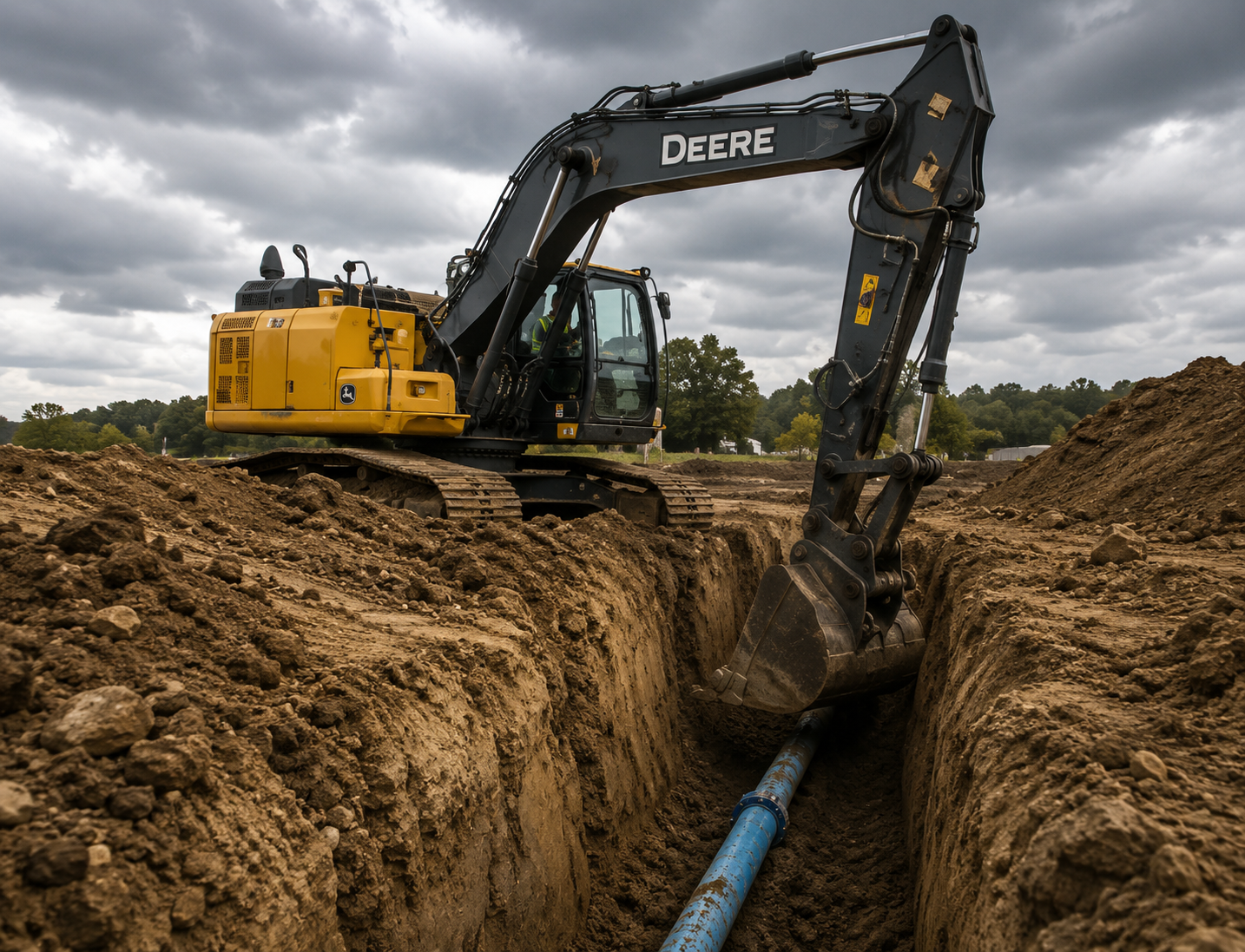 Site excavation project