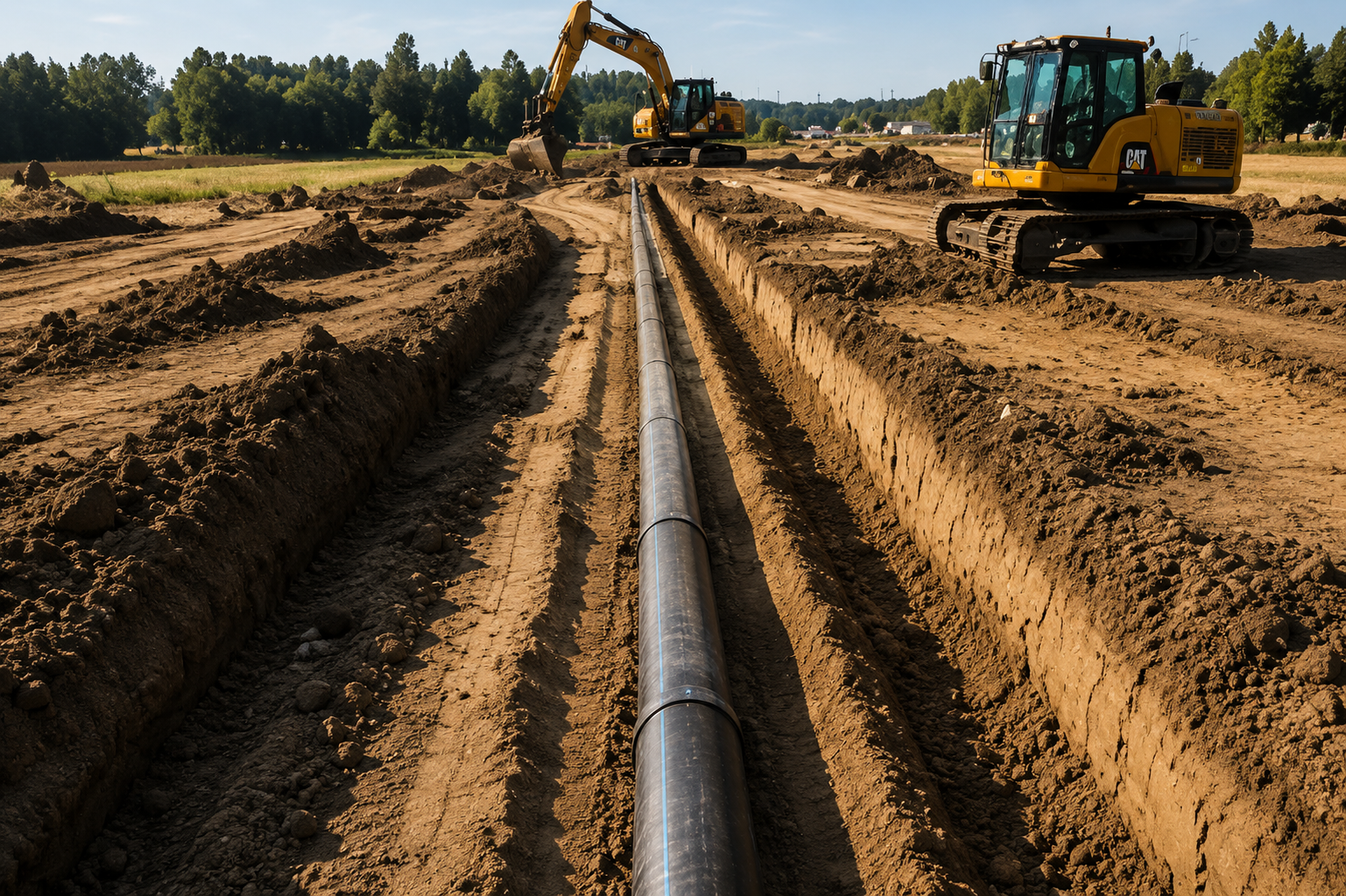 Utility installation project